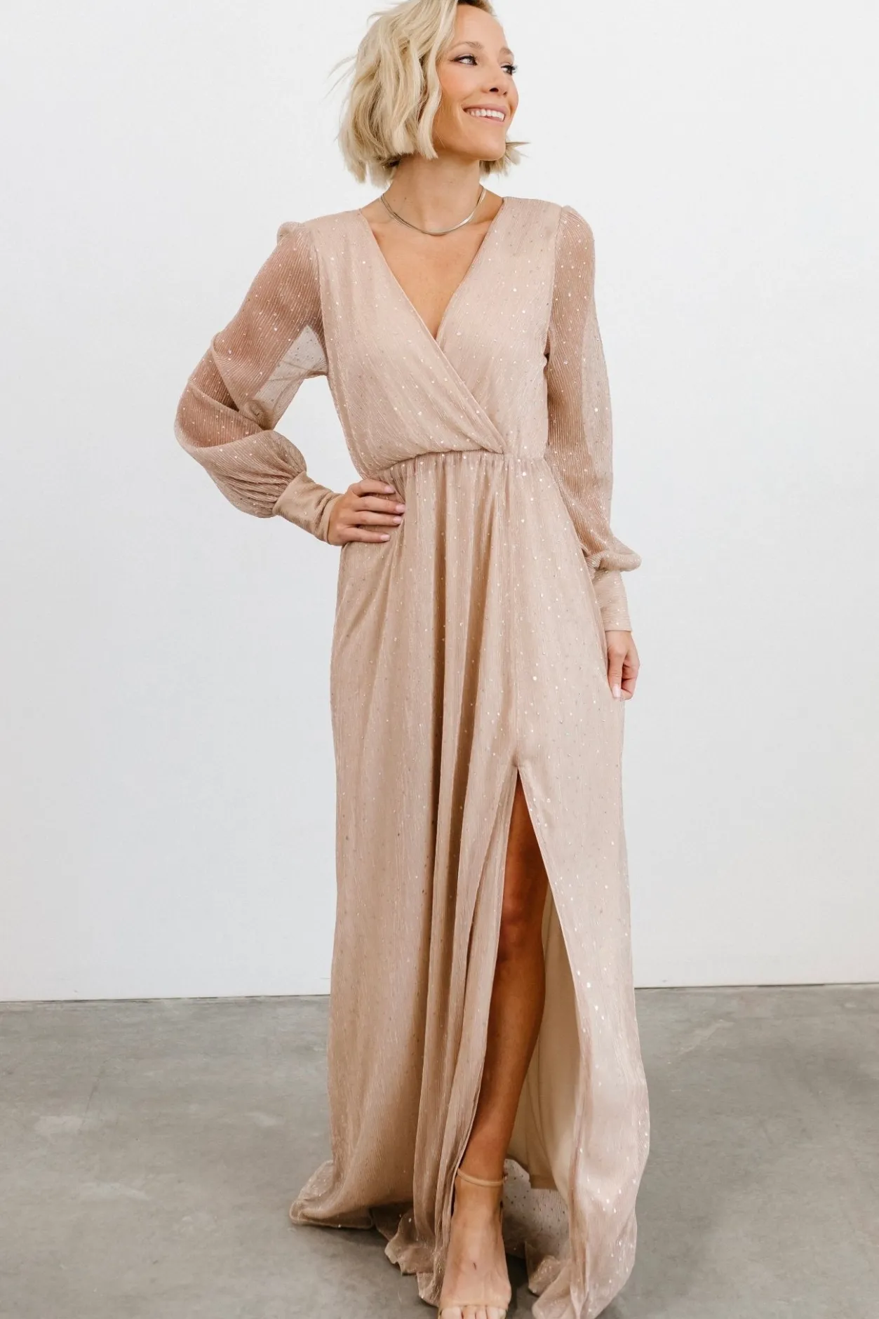 Best Baltic Born Abigail Sparkle Gown | Champagne