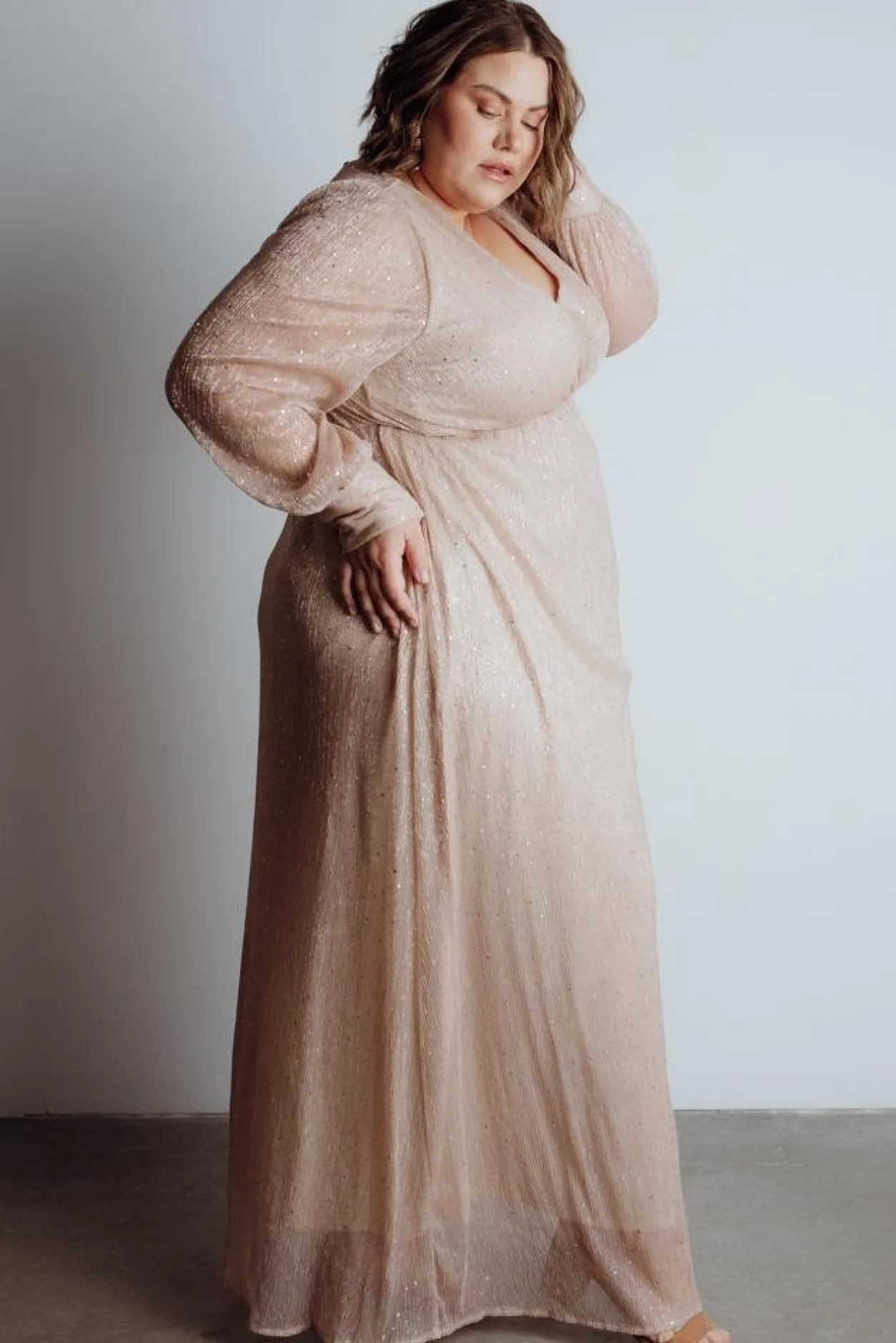 Best Baltic Born Abigail Sparkle Gown | Champagne