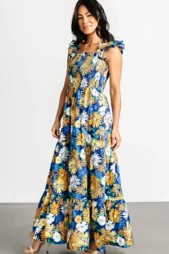 Best Baltic Born Adela Maxi Dress | Blue Multi Floral BlueMultiFloral