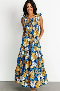 Best Baltic Born Adela Maxi Dress | Blue Multi Floral BlueMultiFloral