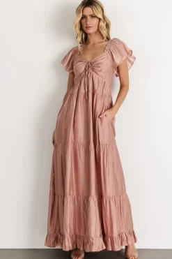 Fashion Baltic Born Agatha Maxi Dress | Dusty Mauve DustyMauve