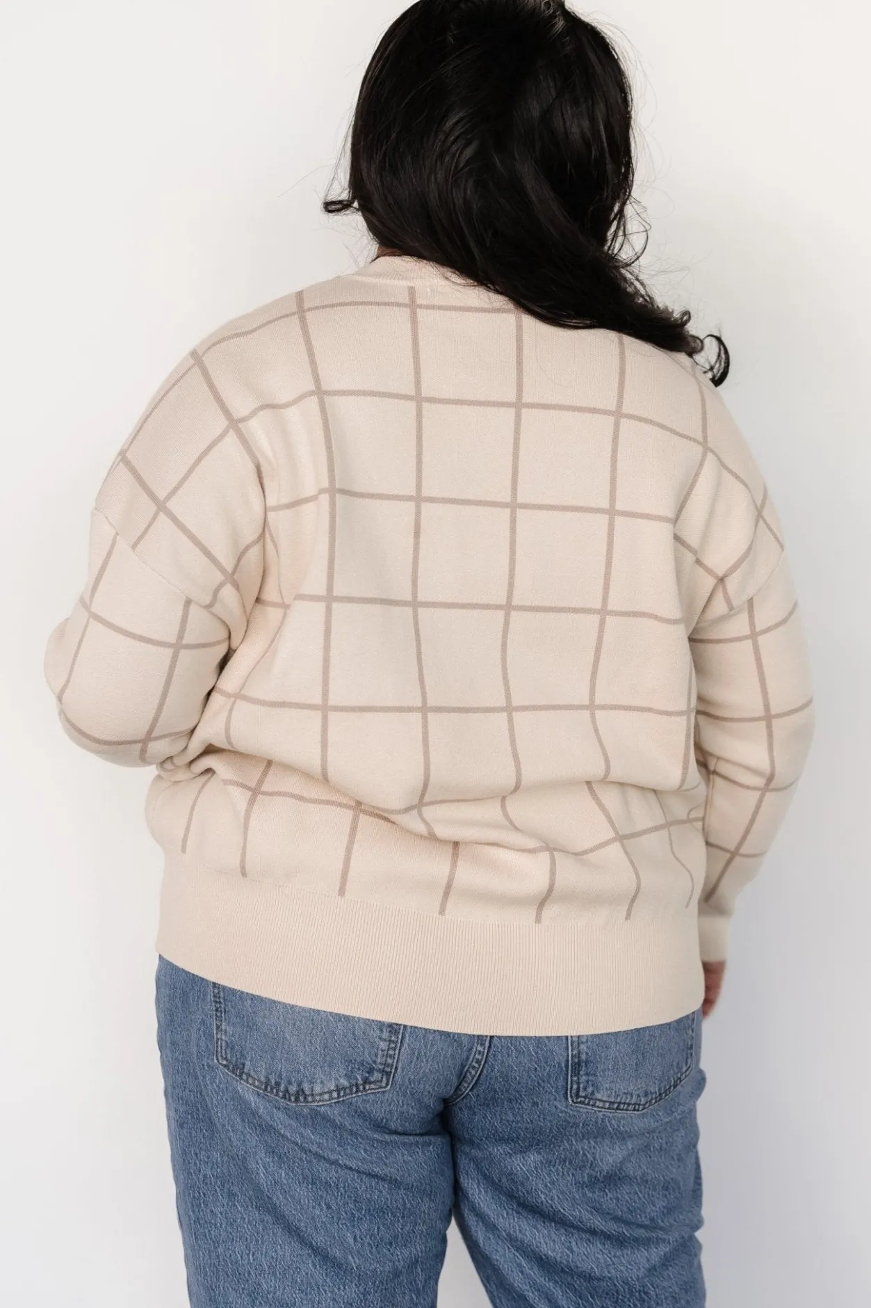 Outlet Baltic Born Alden Knit Sweater | Oatmeal + Taupe Oatmeal+Taupe