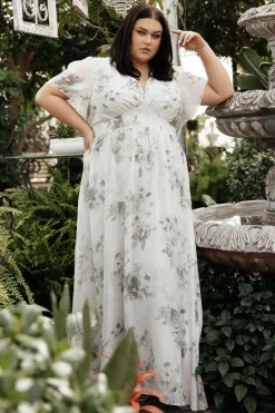 Best Baltic Born Alexandria Smocked Maxi Dress | Dusty Sage Floral DustySageFloral