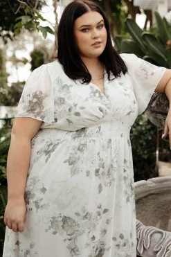 Best Baltic Born Alexandria Smocked Maxi Dress | Dusty Sage Floral DustySageFloral