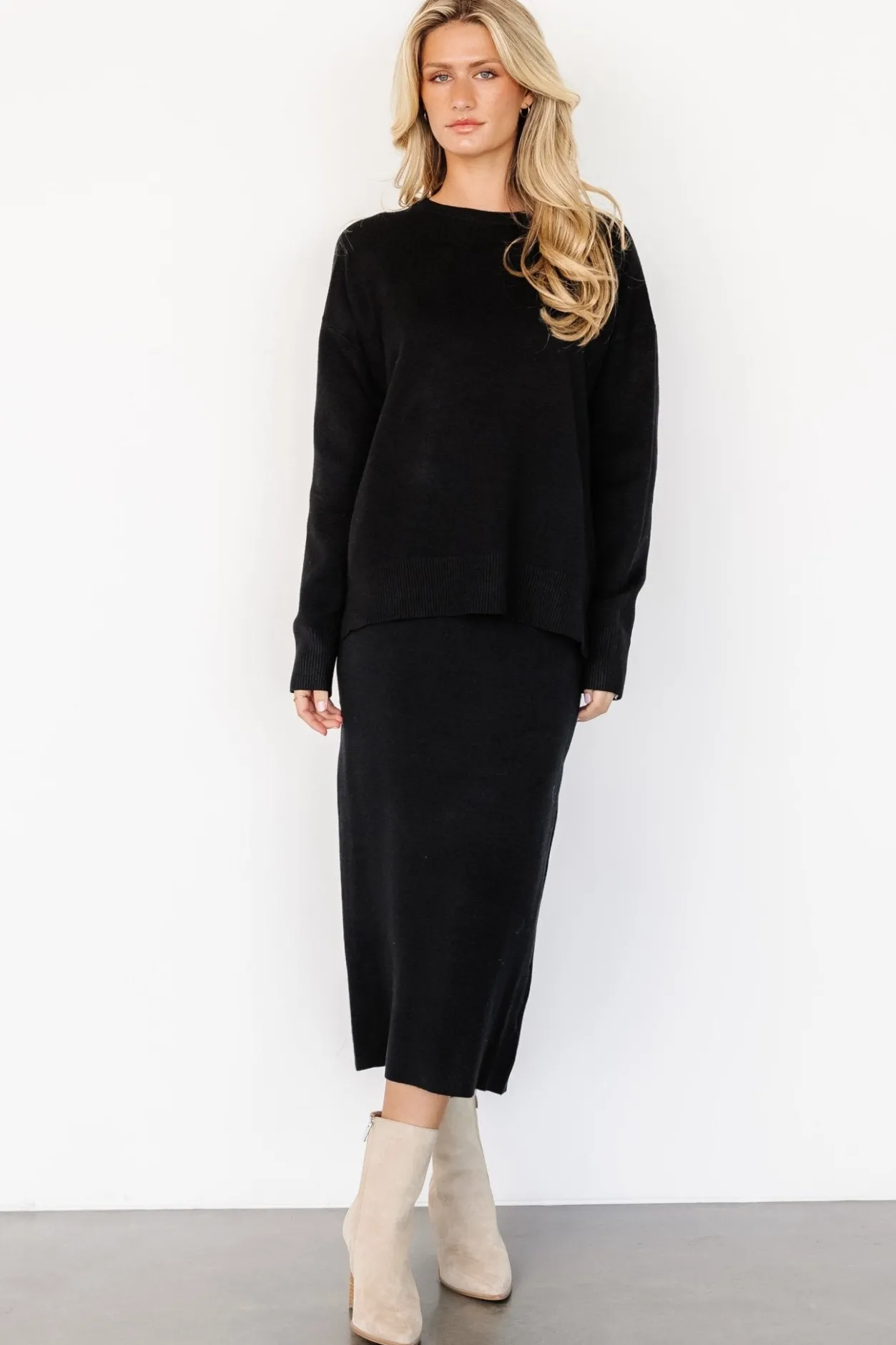Best Baltic Born Ali Knit Skirt | Black