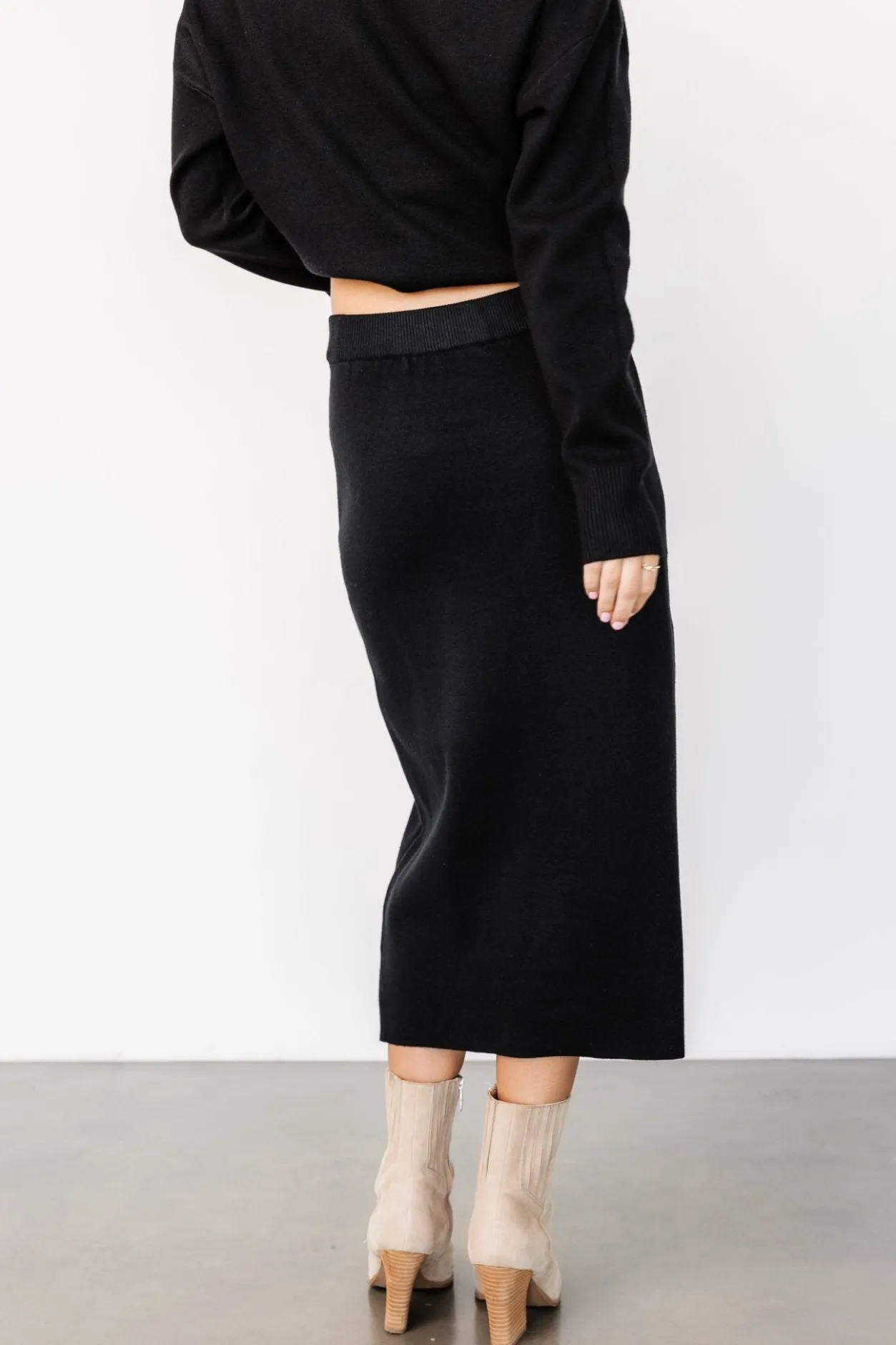 Best Baltic Born Ali Knit Skirt | Black