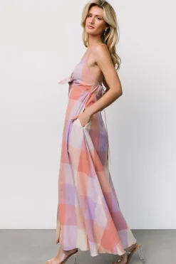 Hot Baltic Born Ally Maxi Dress | Lavender + Coral Multi Lavender+CoralMulti