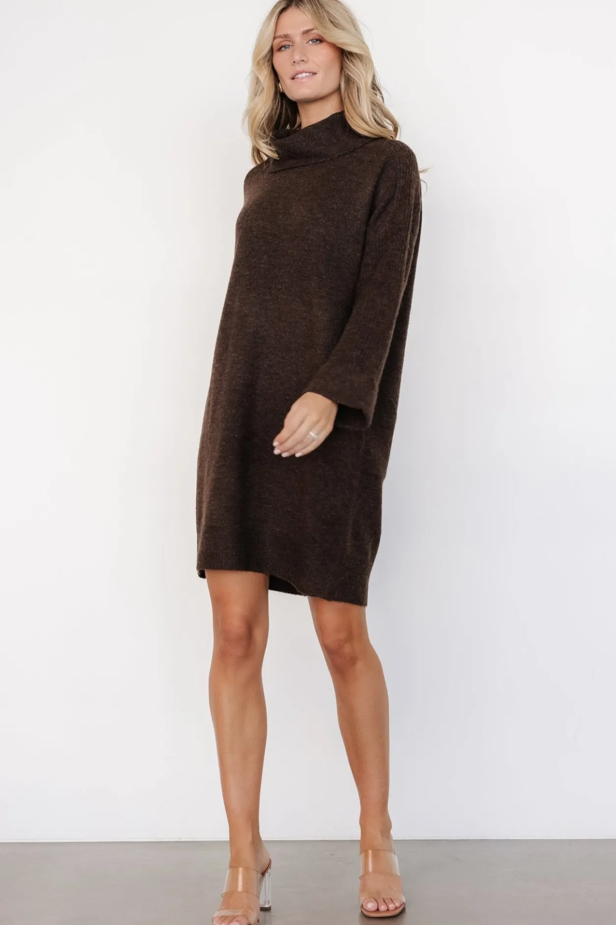 Fashion Baltic Born Amy Sweater Dress | Dark Brown DarkBrown