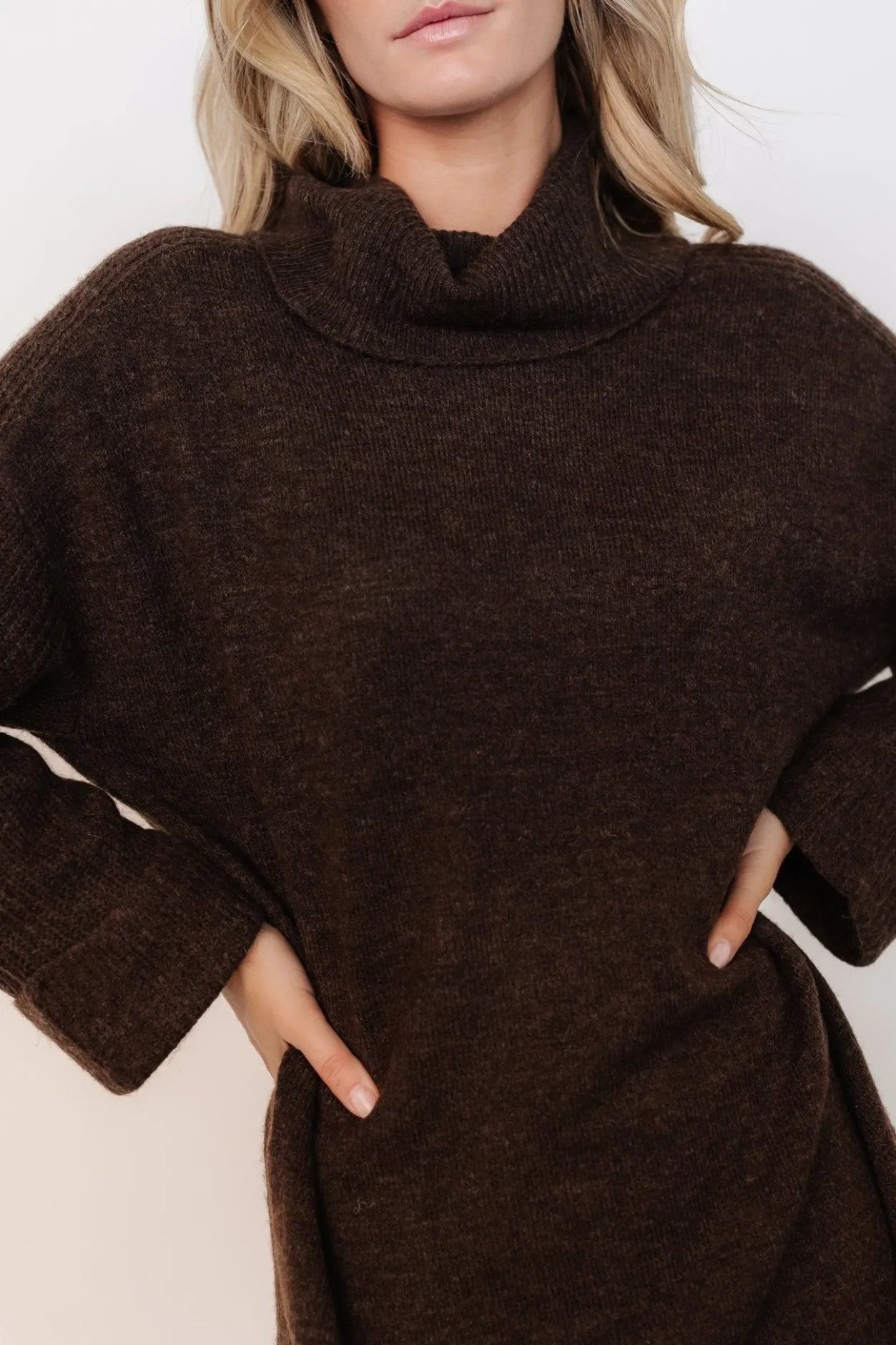 Fashion Baltic Born Amy Sweater Dress | Dark Brown DarkBrown