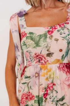 Outlet Baltic Born Anita Maxi Dress | Blush Multi Floral BlushMultiFloral