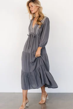 Online Baltic Born Antonia Dress | Dark Gray DarkGray
