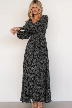 Sale Baltic Born Anya Maxi Dress | Hunter Green Print HunterGreenPrint