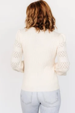 Sale Baltic Born April Knit Sweater | Cream