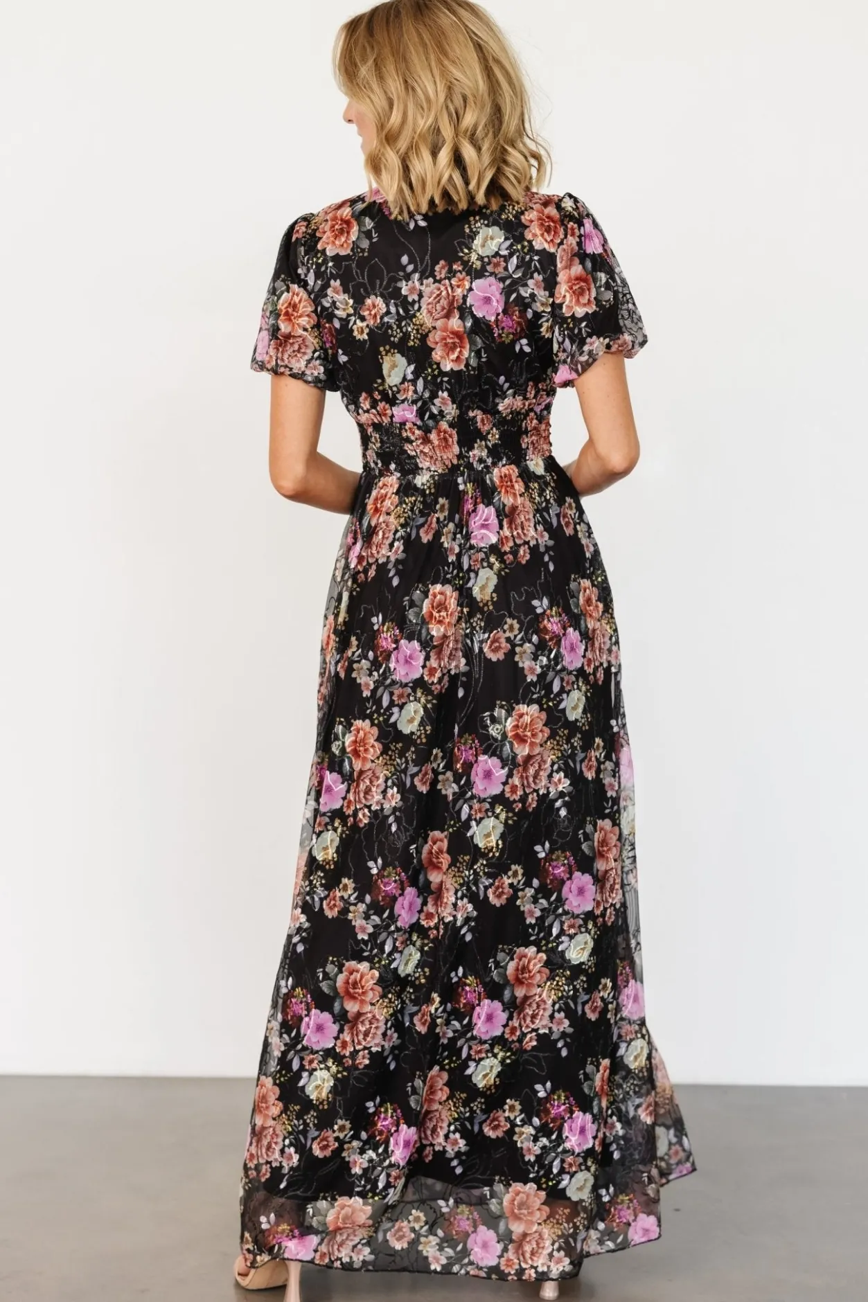 Fashion Baltic Born Ardley Maxi Dress | Black Multi Floral BlackMultiFloral