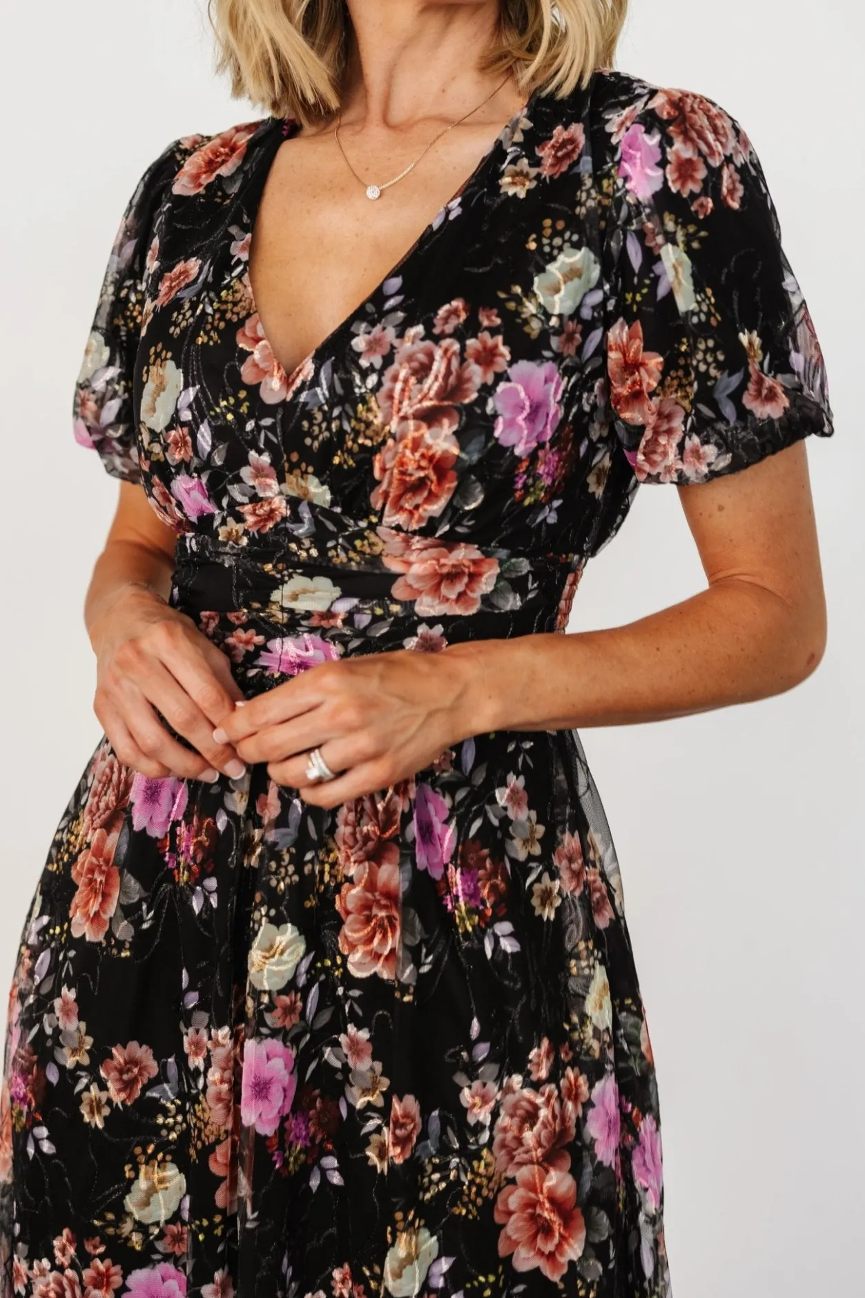 Fashion Baltic Born Ardley Maxi Dress | Black Multi Floral BlackMultiFloral