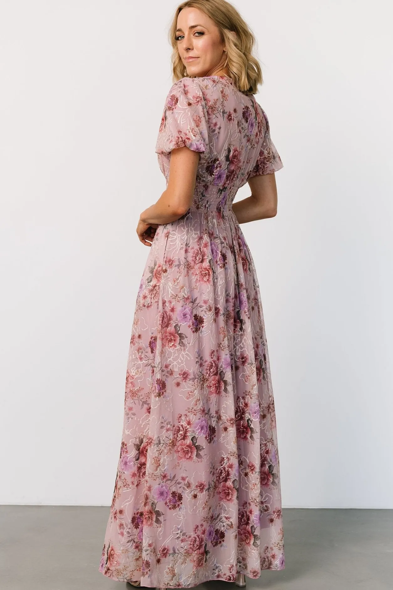 Sale Baltic Born Ardley Maxi Dress | Orchid Floral OrchidFloral