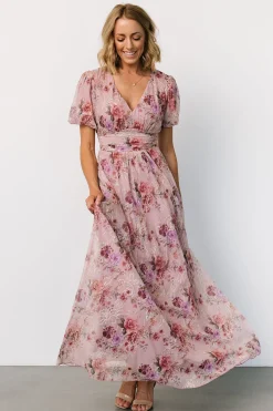Sale Baltic Born Ardley Maxi Dress | Orchid Floral OrchidFloral