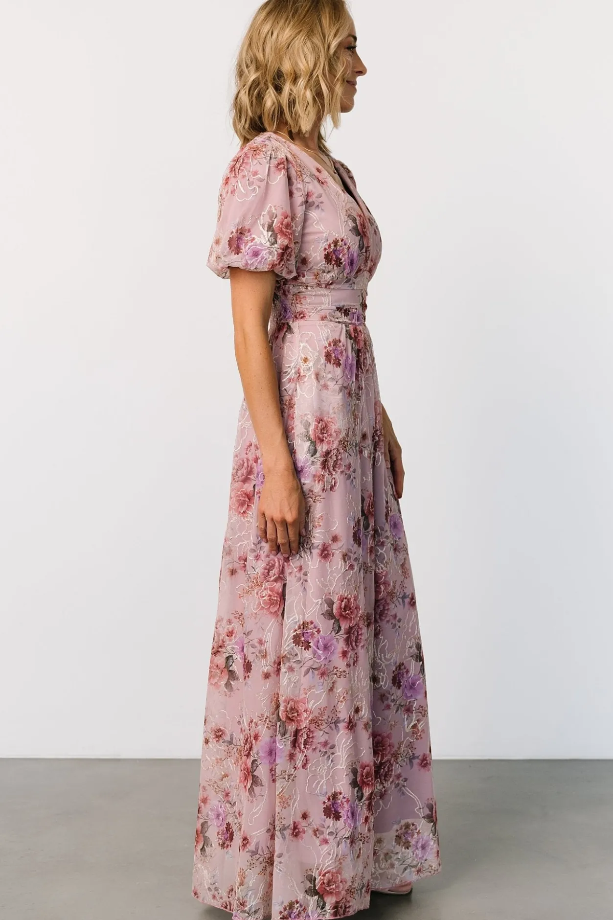 Sale Baltic Born Ardley Maxi Dress | Orchid Floral OrchidFloral