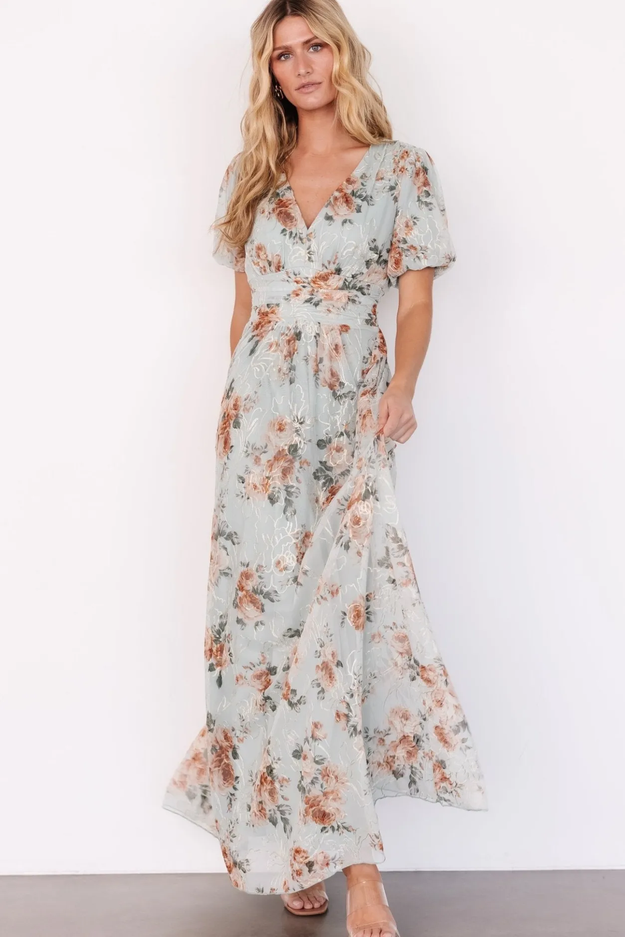 Online Baltic Born Ardley Maxi Dress | Sage Floral SageFloral