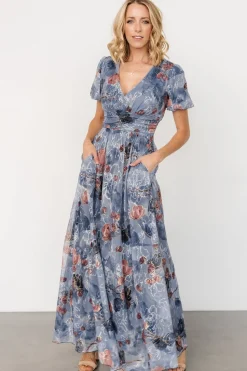 Best Baltic Born Ardley Maxi Dress | Slate Print SlatePrint