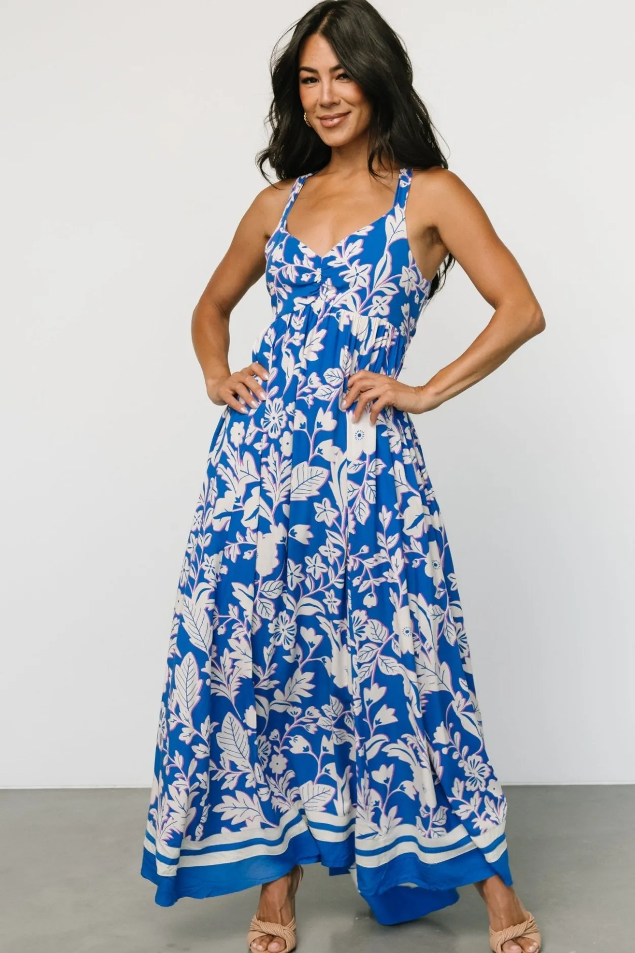Hot Baltic Born Atalanta Back Tie Maxi Dress | Blue Print BluePrint