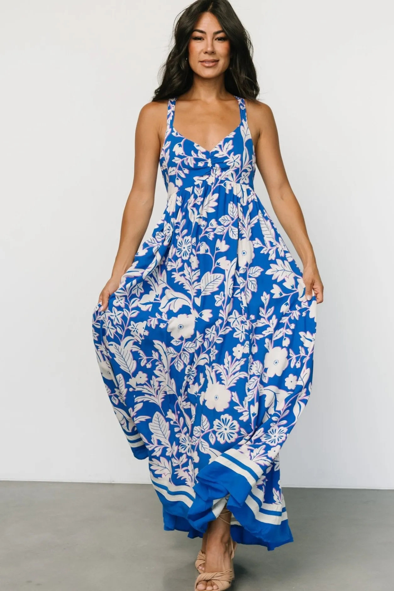 Hot Baltic Born Atalanta Back Tie Maxi Dress | Blue Print BluePrint