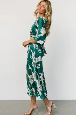 Outlet Baltic Born Avryll Front Tie Dress | Green