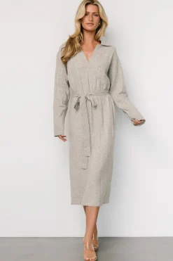 Outlet Baltic Born Barrie Sweater Dress | Gray
