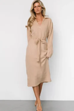 Sale Baltic Born Barrie Sweater Dress | Light Tan LightTan