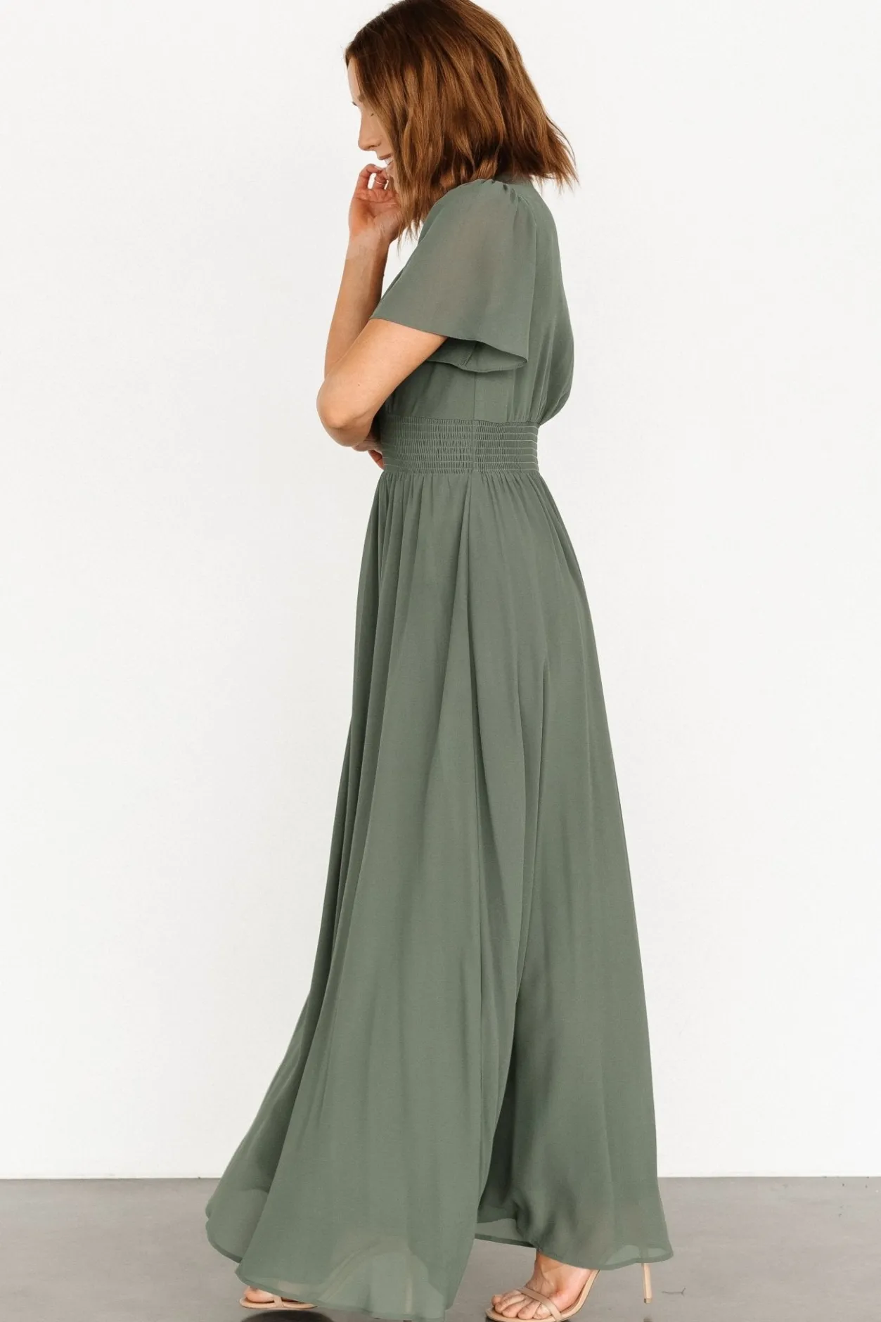 Online Baltic Born Birdie Maxi Dress | Dark Sage DarkSage