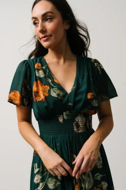 Best Baltic Born Birdie Maxi Dress | Deep Topaz Floral DeepTopazFloral
