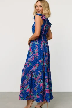 Best Baltic Born Biscayne Maxi Dress | Indigo Print IndigoPrint