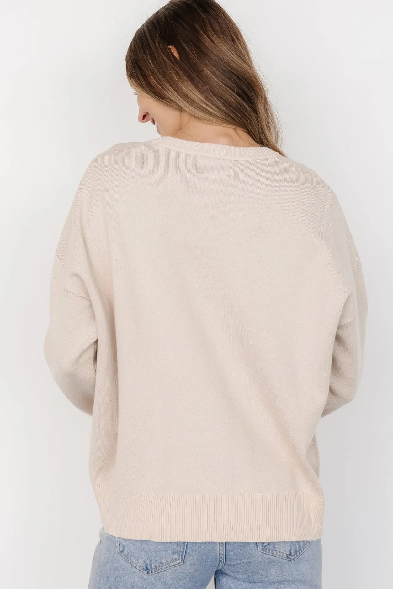 Hot Baltic Born Brady Sweater | Cream