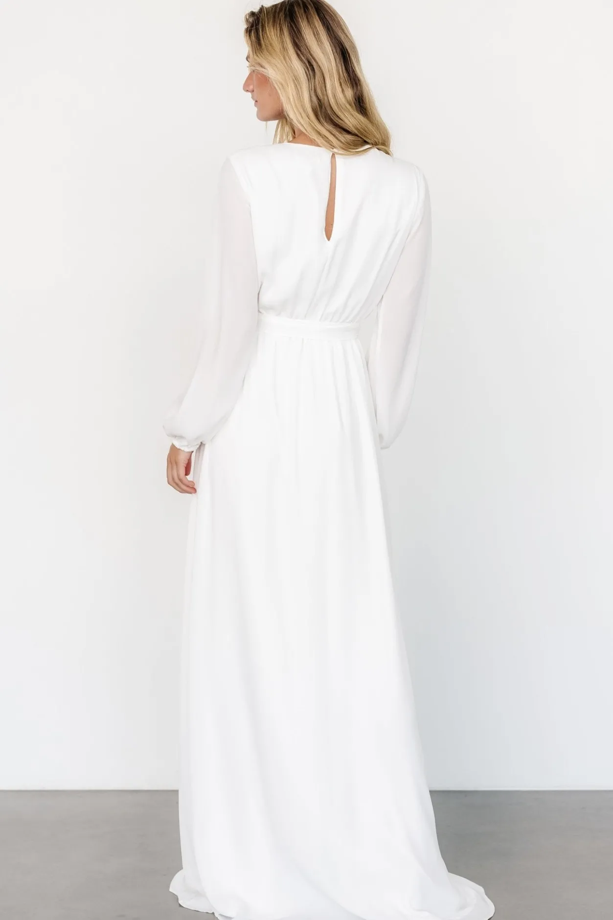 Best Baltic Born Breanne Faux Wrap Maxi Dress | Off White OffWhite