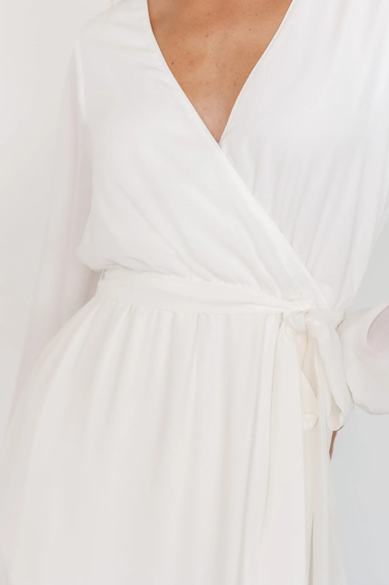 Best Baltic Born Breanne Faux Wrap Maxi Dress | Off White OffWhite