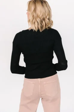 Fashion Baltic Born Bren Sweater Top | Black