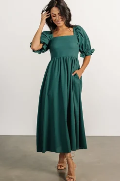 Fashion Baltic Born Britton Midi Dress | Evergreen