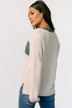 Hot Baltic Born Brixton Weave Sweater | Oatmeal