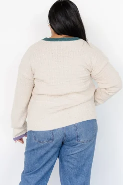 Hot Baltic Born Brixton Weave Sweater | Oatmeal