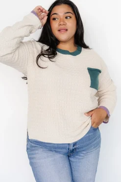 Hot Baltic Born Brixton Weave Sweater | Oatmeal