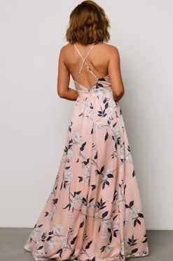 Online Baltic Born Brylee Maxi Dress | Blush Floral BlushFloral