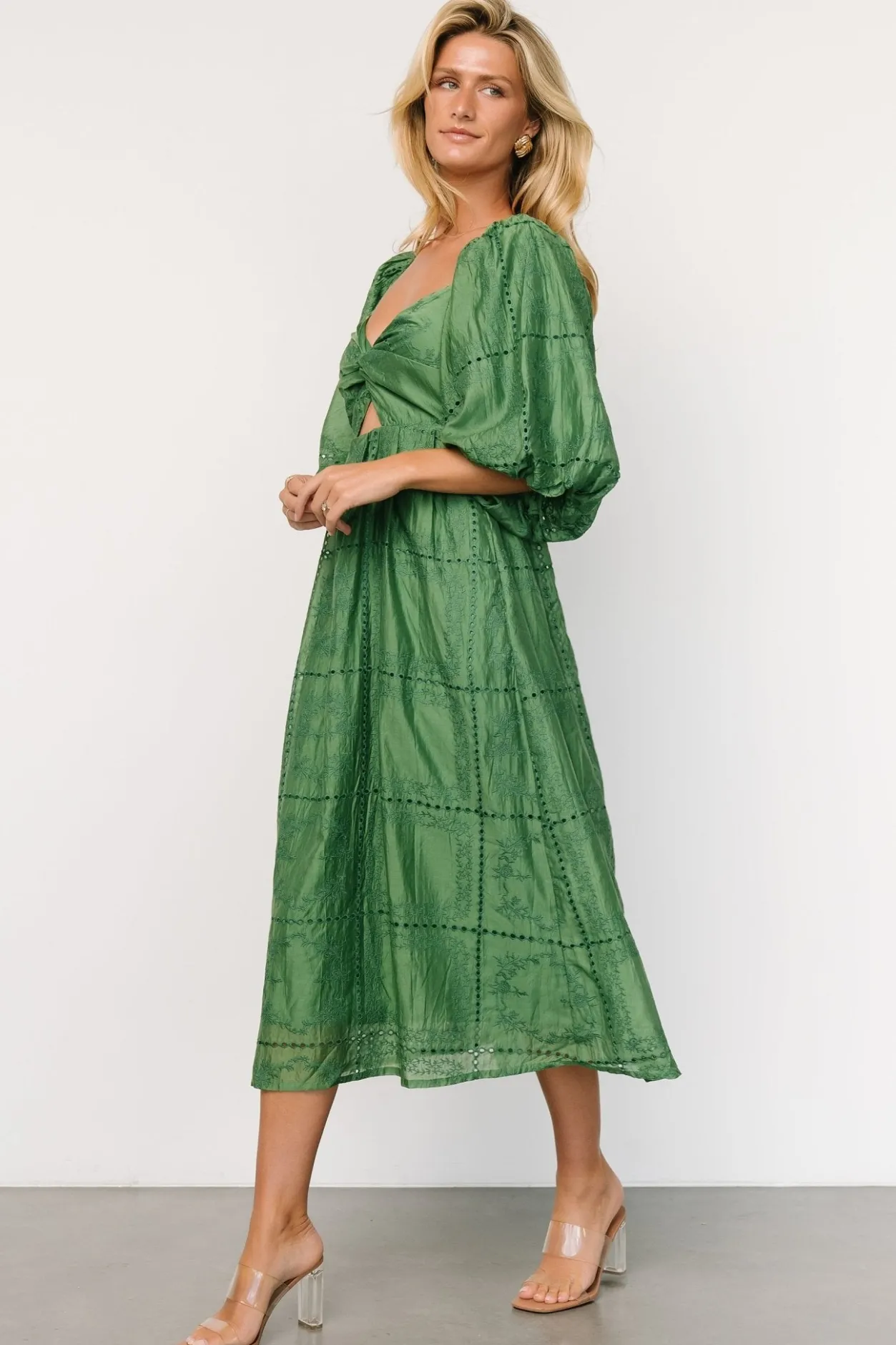 New Baltic Born Brynn Midi Dress | Green