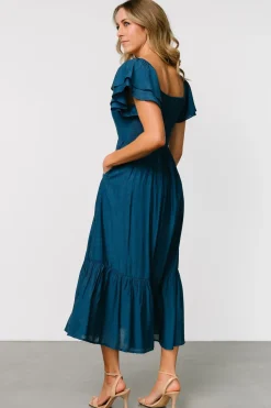 Fashion Baltic Born Buttercup Midi Dress | Deep Blue DeepBlue