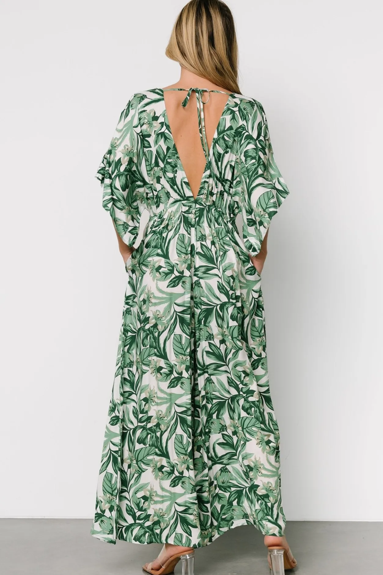 Discount Baltic Born Byron Jumpsuit | Green Print GreenPrint