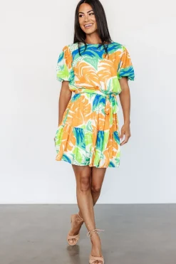Best Baltic Born Cabo Short Dress | Multi Print MultiPrint