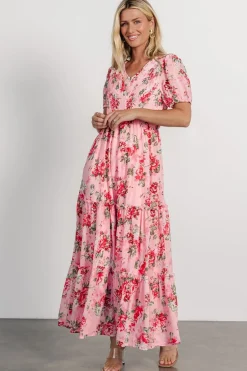 Best Baltic Born Cadella Maxi Dress | Pink Floral PinkFloral