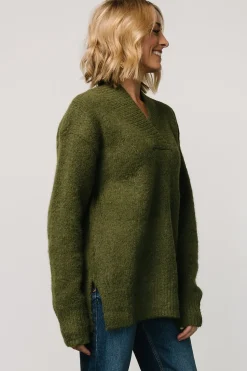 Sale Baltic Born Calgary Oversized Sweater | Olive