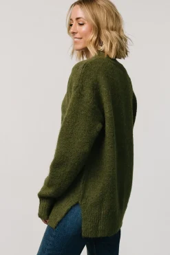 Sale Baltic Born Calgary Oversized Sweater | Olive