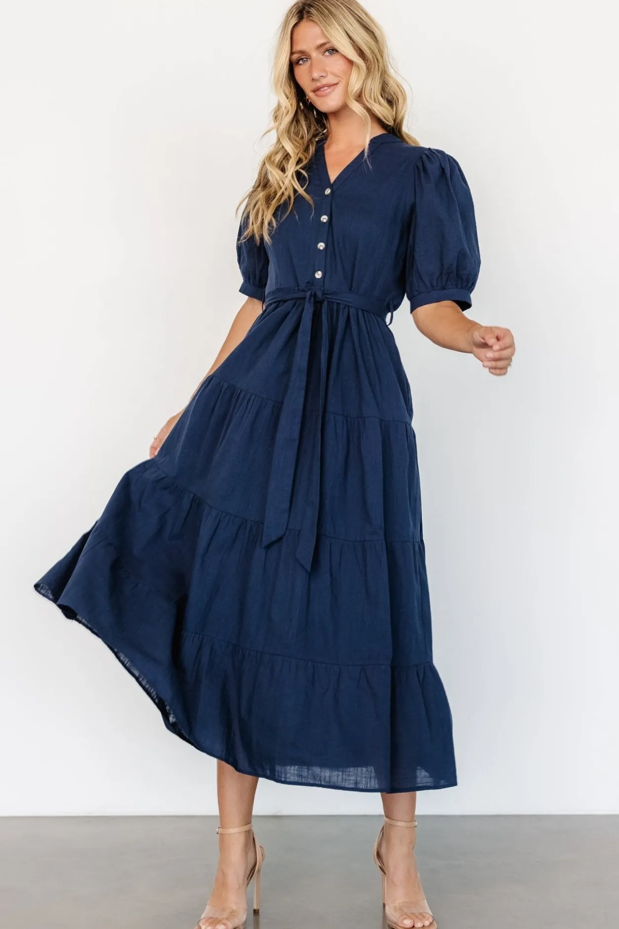 Clearance Baltic Born Camille Maxi Dress | Navy