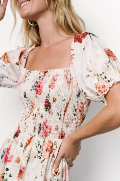 Best Baltic Born Capri Smocked Maxi Dress | Multi Floral MultiFloral